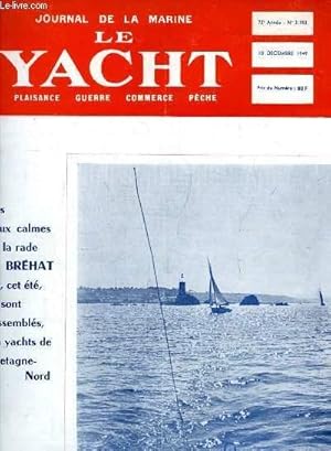 Seller image for Journal de la Marine, Le Yacht. N3183 - 72e anne : Les eaux calmes de la rade de Brhat - En course  bord du "Minx of Malham", par Sergent - L'Ecole de Navigation  Voile de St-Cast . for sale by Le-Livre