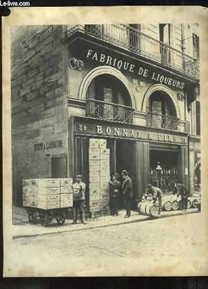 Publicité "Bonnal & Fils - Liqueurs superfines et Sirops"