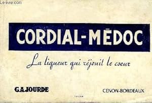 Un buvard " Cordial-Médoc, la liqueur qui réjouit le coeur "