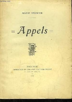 Bild des Verkufers fr Appels zum Verkauf von Le-Livre