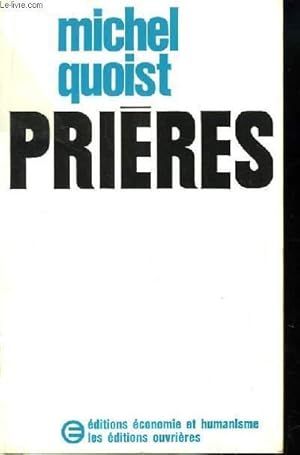 Image du vendeur pour Prires. mis en vente par Le-Livre