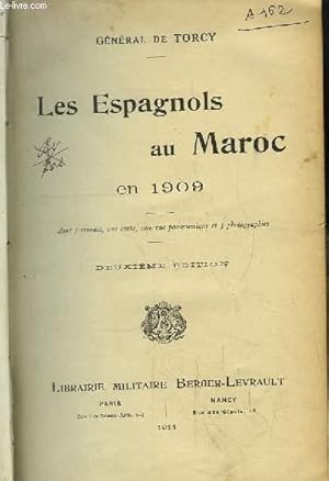 Imagen del vendedor de Les Espagnols au Maroc en 1909. a la venta por Le-Livre