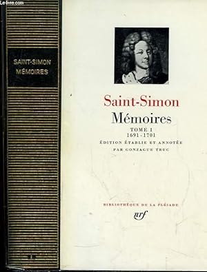Imagen del vendedor de Mmoires. TOME 1 : 1691 - 1701 (avec jaquette et rhodod) a la venta por Le-Livre