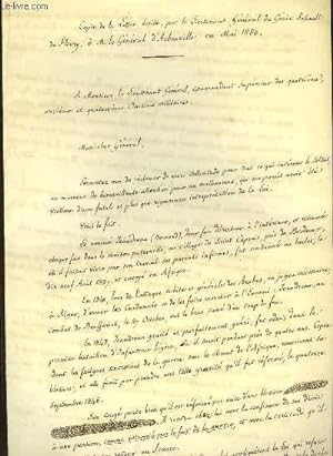 Dossier Militaire Jeandreau. Déserteur et Pension. Saint Caprais de Bordeaux. Jurisprudence du Co...