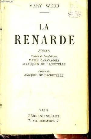 Bild des Verkufers fr La Renarde (Gone to earth) zum Verkauf von Le-Livre