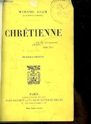 Seller image for Chrtienne. for sale by Le-Livre