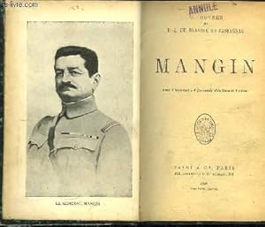 Imagen del vendedor de Mangin. a la venta por Le-Livre