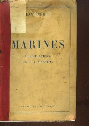 Bild des Verkufers fr Marines. zum Verkauf von Le-Livre