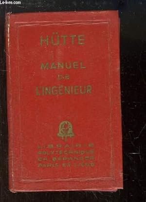 Seller image for Manuel de l'Ingnieur TOME 3 for sale by Le-Livre