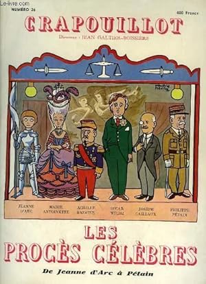 Immagine del venditore per Le Crapouillot, N26 : Les procs clbres, de Jeanne d'Arc  Ptain. venduto da Le-Livre