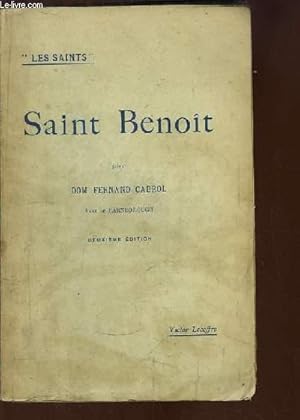 Bild des Verkufers fr Saint Benoit. zum Verkauf von Le-Livre