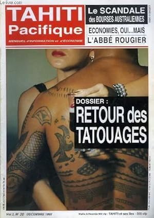 Image du vendeur pour Tahiti Pacifique, N20 - Volume 2 : Retour des tatouages - Le scandale des Bourses Australiennes - L'Abb Rougier . mis en vente par Le-Livre