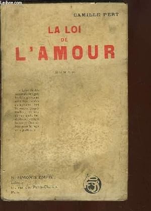 Seller image for La Loi de l'Amour. Roman for sale by Le-Livre