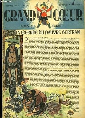 Seller image for Grand Coeur n15 : La Lgende du Pauvre Bertram for sale by Le-Livre