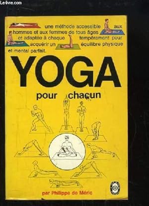 Immagine del venditore per Yoga pour chacun. venduto da Le-Livre