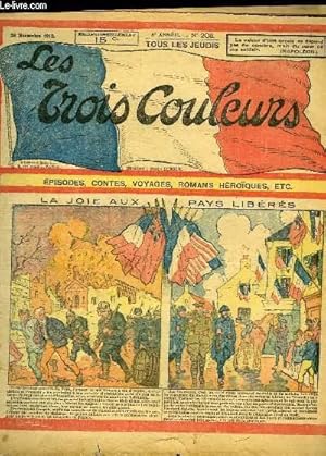 Seller image for Les Trois Couleurs, N208 - 5e anne : La joie aux pays librs - Le Petit Savoyard for sale by Le-Livre