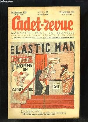 Seller image for Cadet-Revue N90 - 4me anne : La machine qui accuse, par PEUMERY . for sale by Le-Livre
