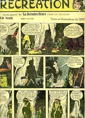 Image du vendeur pour Rcration du 9 juin 1955 : Au march - Les trsors artistiques du Brabant - Le Cavalier Noir, de JEMO - Les Aventures de Dick au Pays des Rves, par O'KEEFE et TRELL mis en vente par Le-Livre