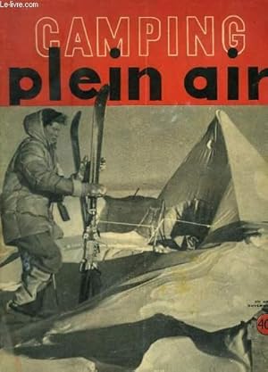 Bild des Verkufers fr Camping Plein Air de Novembre 1950 - 28e anne : L'Etat et les Campeurs - Descente amphibie du caon du Chassezac - Chasses tragiques . zum Verkauf von Le-Livre