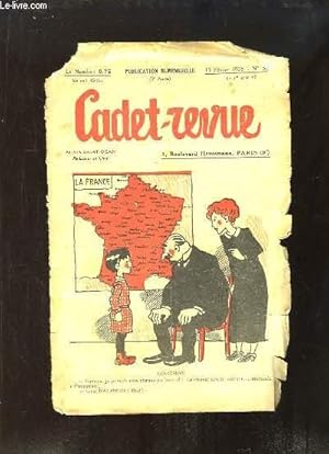 Seller image for Cadet-Revue N52 - 3me anne : Concision - La Ruse de Fonchette - L'Expdition des Argonautes . for sale by Le-Livre