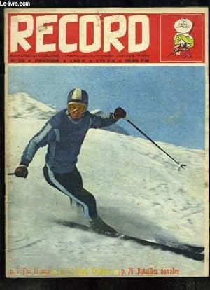 Seller image for Record N38 : Arion (BD) - Zef au Ski - Roger Couderc - A 15 ans elle entre dans l'Equipe de France de Ski - J'ai treize ans, j'habite l'Egypte - Indiens d'Aujourd'hui - Koumra . for sale by Le-Livre