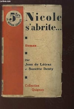 Seller image for Nicole s'abrite . for sale by Le-Livre