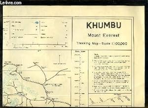 Image du vendeur pour Khumbu, Mount Everest, Trekking Map mis en vente par Le-Livre