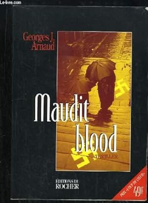 Seller image for Maudit blood. Thiller. for sale by Le-Livre