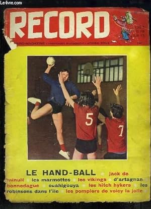 Seller image for Record N26 : D'Artagan (BD) - Hand-Ball - Ouahigouya - Les Vikings - Les marmottes - Les pompiers de Voicy-la-Jolie . for sale by Le-Livre
