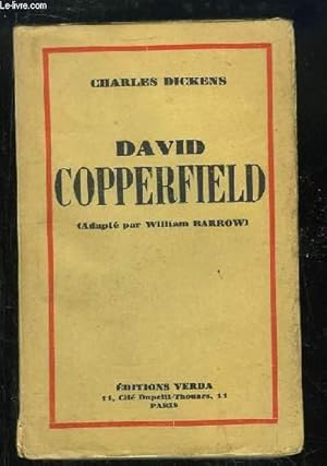 Bild des Verkufers fr David Copperfield. zum Verkauf von Le-Livre