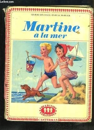 Image du vendeur pour Martine  la mer. mis en vente par Le-Livre