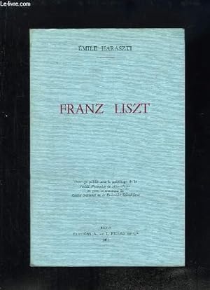 Seller image for Franz Liszt. for sale by Le-Livre