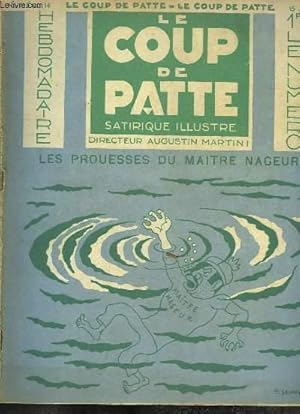 Seller image for Le Coup de Patte satirique illustr. N14 : Les Prouesses du Maitre Nageur. for sale by Le-Livre