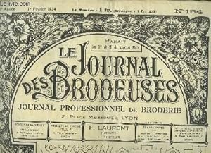 Image du vendeur pour Le Journal des Brodeuses N154 - 8e anne : Combinaison jupon fillette - Pantalon assorti - Nappe d'Autel - Abat-jour tambourin - Trois chemises de jour - Motifs fantaisie - Monogrammes . mis en vente par Le-Livre