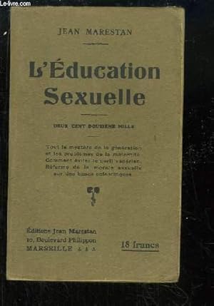 Imagen del vendedor de L'Education Sexuelle a la venta por Le-Livre