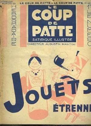 Seller image for Le Coup de Patte satirique illustr. N33 : Jouets, Etrennes. for sale by Le-Livre