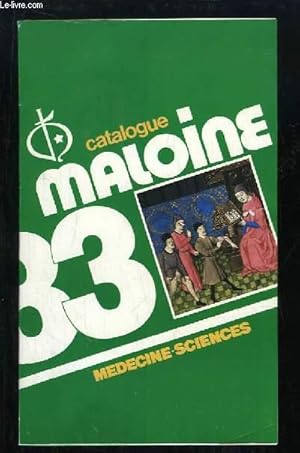 Seller image for Catalogue Maloine 1983. Mdecine / Sciences. for sale by Le-Livre