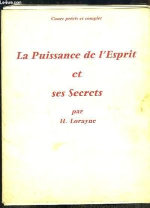 Seller image for La Puissance de l'Esprit et ses Secrets. for sale by Le-Livre