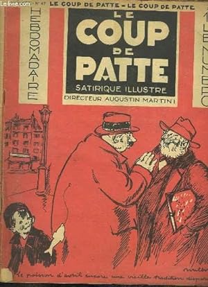 Seller image for Le Coup de Patte satirique illustr. N47 - 2e anne for sale by Le-Livre
