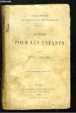 Bild des Verkufers fr Contes pour les Enfants. zum Verkauf von Le-Livre