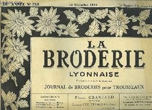 Seller image for La Broderie Lyonnaise, N789 - 36e anne for sale by Le-Livre