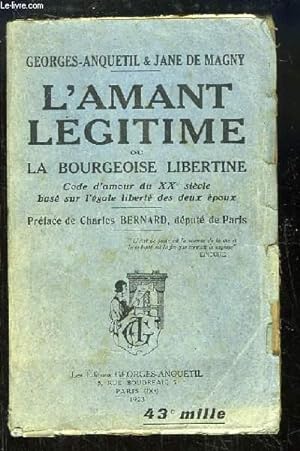 Seller image for L'Amant Lgitime, ou La Bourgeoise Libertine. for sale by Le-Livre