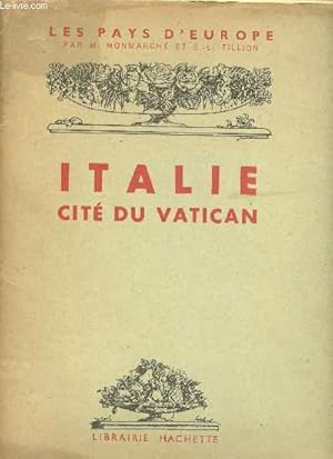 Seller image for ITALIE - CITE DU VATICAN - LES PAYS D'EUROPE for sale by Le-Livre