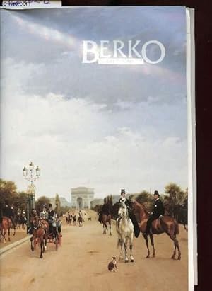 Seller image for BERKO - FINE PAINTINGS for sale by Le-Livre