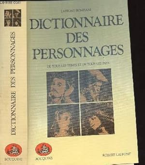 Bild des Verkufers fr DICTIONNAIRE DES PERSONNAGES zum Verkauf von Le-Livre