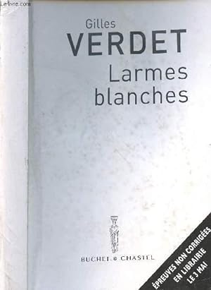 Image du vendeur pour LARMES BLANCHES mis en vente par Le-Livre