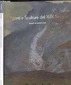 Bild des Verkufers fr DIPINTI E SCULTURE DEL XIX SECOLO - MILANO 18 GIUGNO 2008 zum Verkauf von Le-Livre