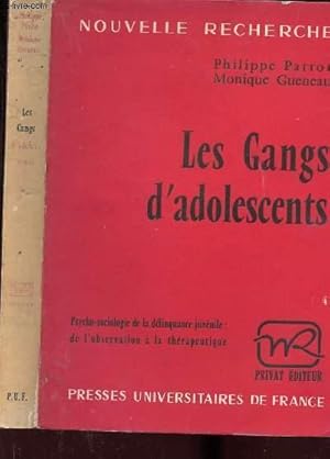 Image du vendeur pour LES GANGS D ADOLESCENTS mis en vente par Le-Livre