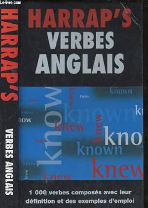 Seller image for HARRAP'S VERBES ANGLAIS for sale by Le-Livre