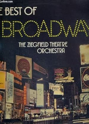 Bild des Verkufers fr 1 DISQUE VINYLE 33 TOURS : THE BEST OF BROADWAY - THE ZIEGFIELD THEATRE ORCHESTRA / Some enchanted evening / the sound of music / i love paris / aquarius and let the sunshine in / serenade / hello dolly. zum Verkauf von Le-Livre